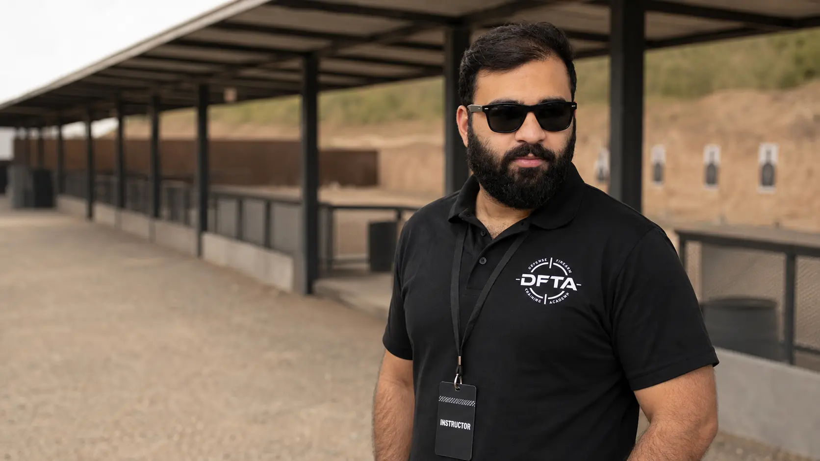 DFTA Lead Instructor, DFTA lead firearm instructor at the range